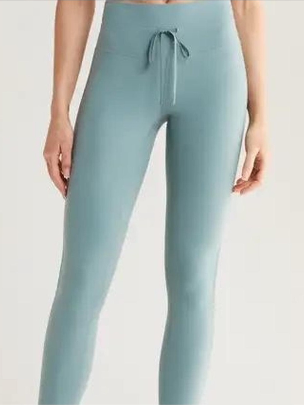 Nordstrom Zella Studio Luxe High Waisted
Drawstring Ankle Leggings
